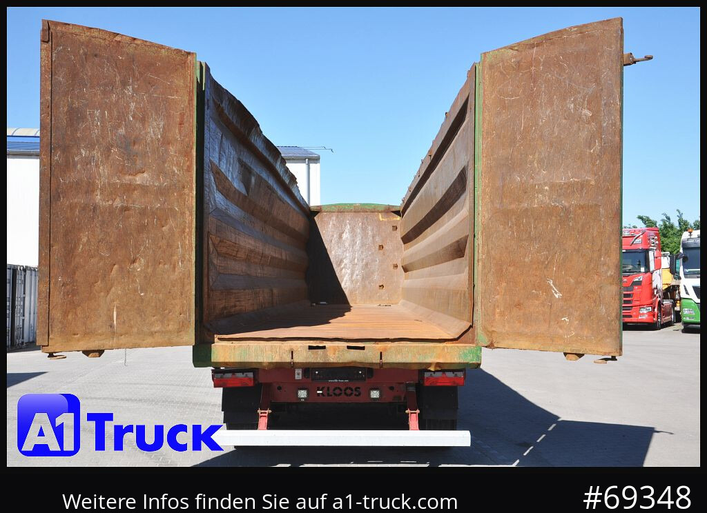 KEMPF Kloos, Kippmulde, Stahl, 65m³, Liftachse, - Tipper semi-trailer: picture 2 KEMPF Kloos, Kippmulde, Stahl, 65m³, Liftachse, - Tipper semi-trailer: picture 2