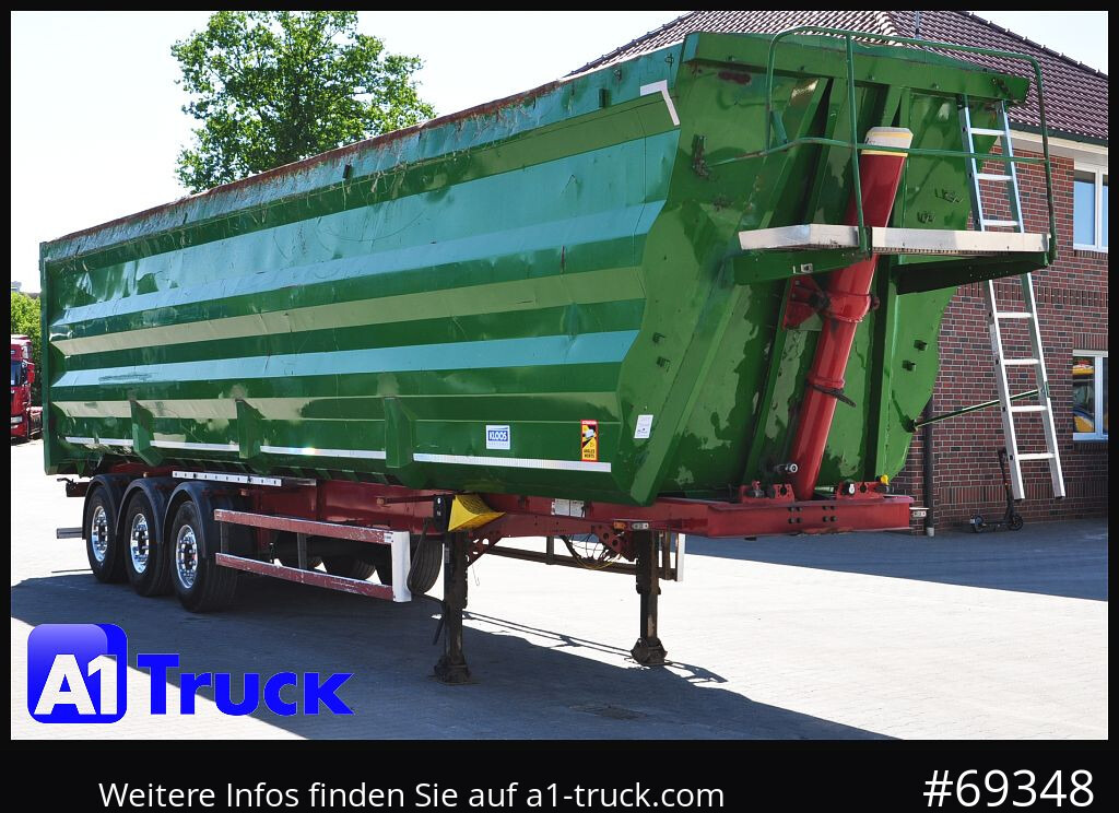 KEMPF Kloos, Kippmulde, Stahl, 65m³, Liftachse, - Tipper semi-trailer: picture 1 KEMPF Kloos, Kippmulde, Stahl, 65m³, Liftachse, - Tipper semi-trailer: picture 1