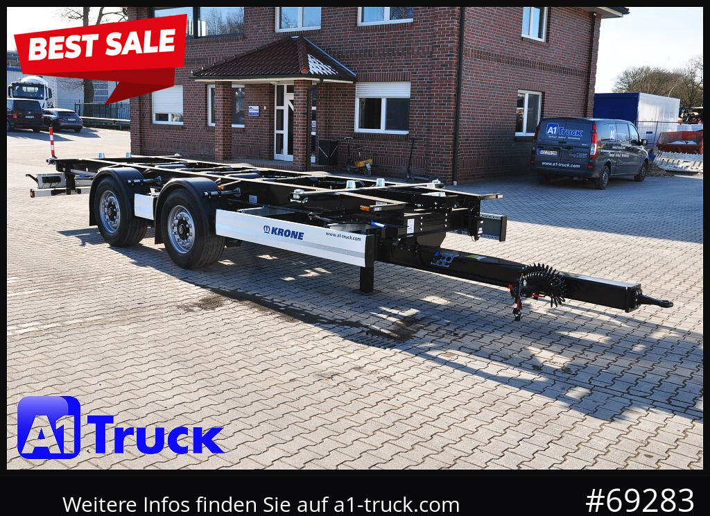 KRONE 5 x Tandem, MIDI, für 1120mm + 1320mm, SOFORT, NEU - Container transporter/ Swap body trailer: picture 1 KRONE 5 x Tandem, MIDI, für 1120mm + 1320mm, SOFORT, NEU - Container transporter/ Swap body trailer: picture 1