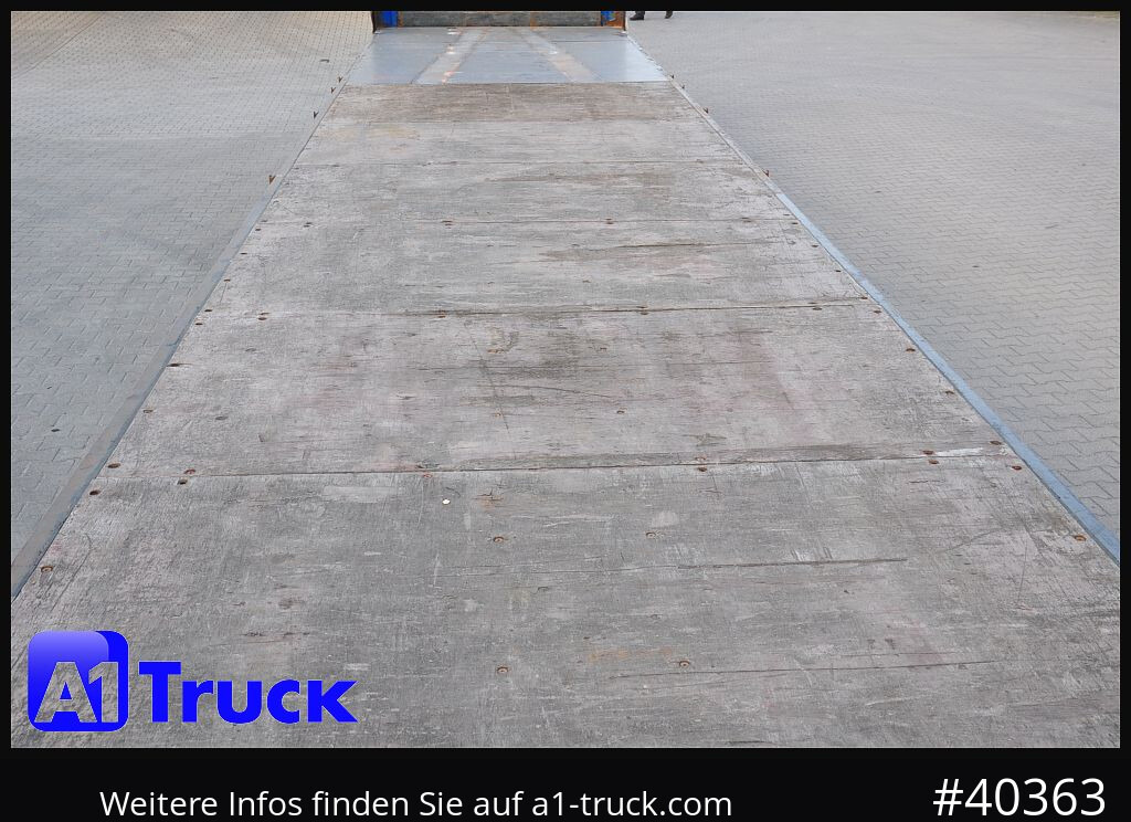 KRONE Megatrailer, Plateau, Liftachse, Staplerhalterung, - Dropside/ Flatbed semi-trailer: picture 4 KRONE Megatrailer, Plateau, Liftachse, Staplerhalterung, - Dropside/ Flatbed semi-trailer: picture 4