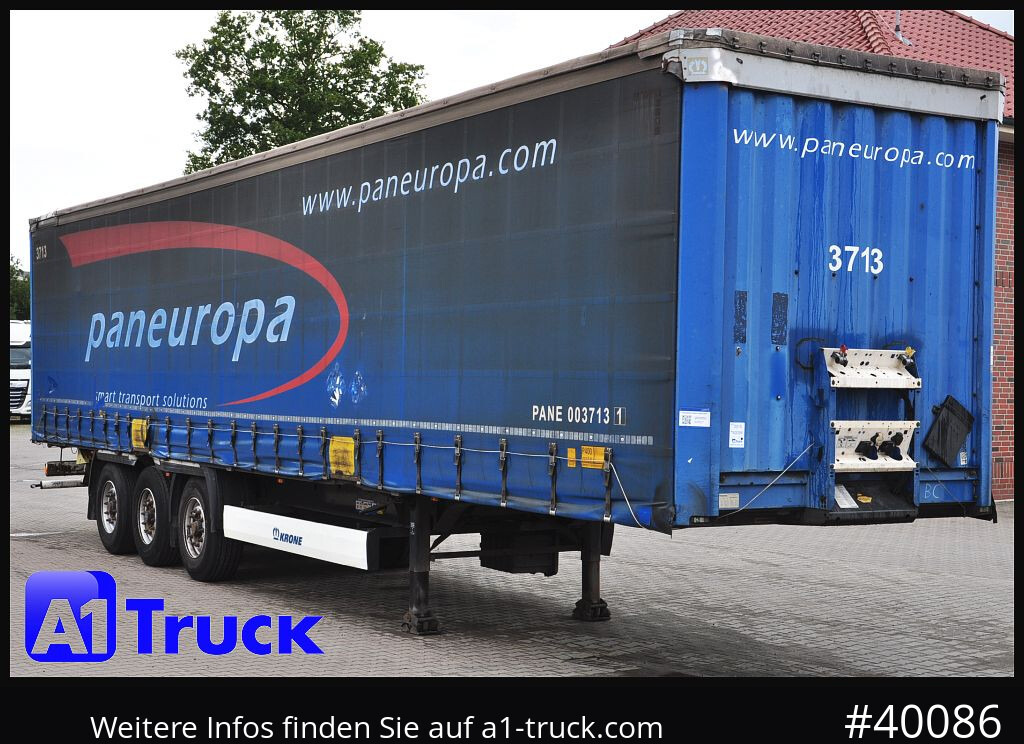 KRONE SD Tautliner, Code XL, BPW, - Curtainsider semi-trailer: picture 1 KRONE SD Tautliner, Code XL, BPW, - Curtainsider semi-trailer: picture 1