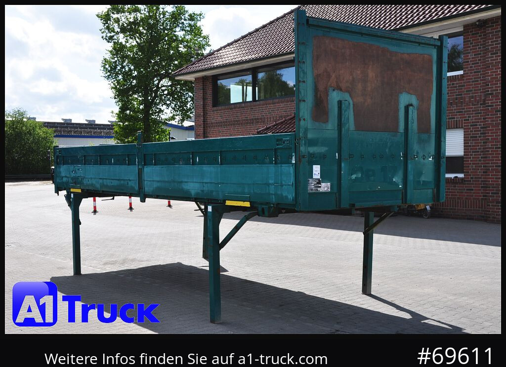 KRONE WB 7.15, offen Pritsche, Plateau, - Flatbed body: picture 1 KRONE WB 7.15, offen Pritsche, Plateau, - Flatbed body: picture 1