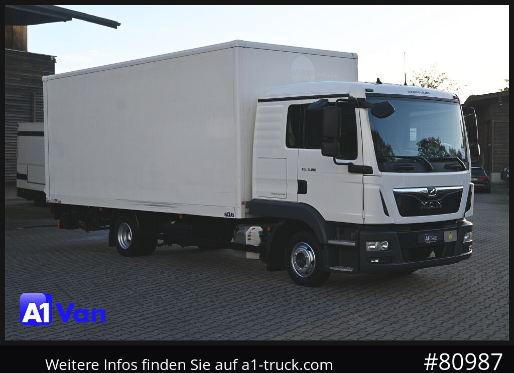 MAN TGL 8.190 4x2 L-Haus Schlafkabine - Box van: picture 1 MAN TGL 8.190 4x2 L-Haus Schlafkabine - Box van: picture 1