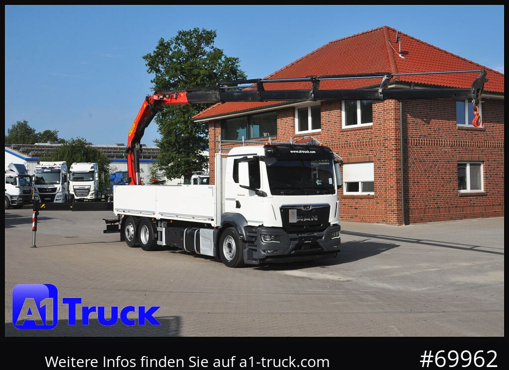MAN TGS 26.470, Kran PK22.002, 15m, - Crane truck, Dropside/ Flatbed truck: picture 1 MAN TGS 26.470, Kran PK22.002, 15m, - Crane truck, Dropside/ Flatbed truck: picture 1