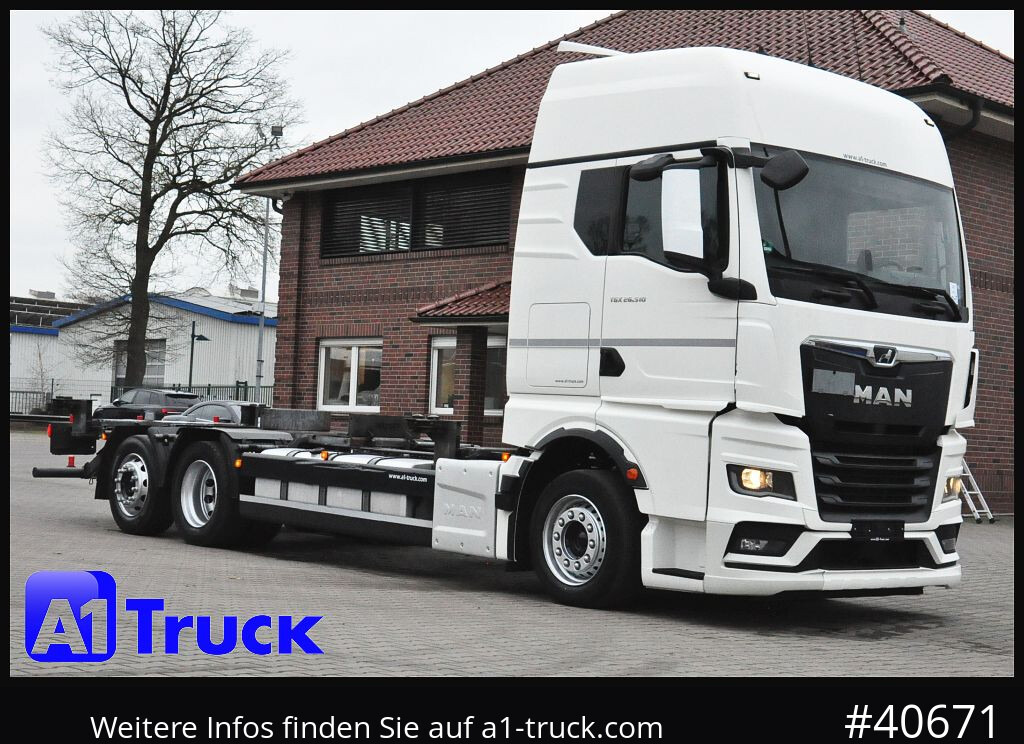 MAN TGX, 26,510, Multiwechsleer 2x AHK, Intarder, - Container transporter/ Swap body truck: picture 1 MAN TGX, 26,510, Multiwechsleer 2x AHK, Intarder, - Container transporter/ Swap body truck: picture 1