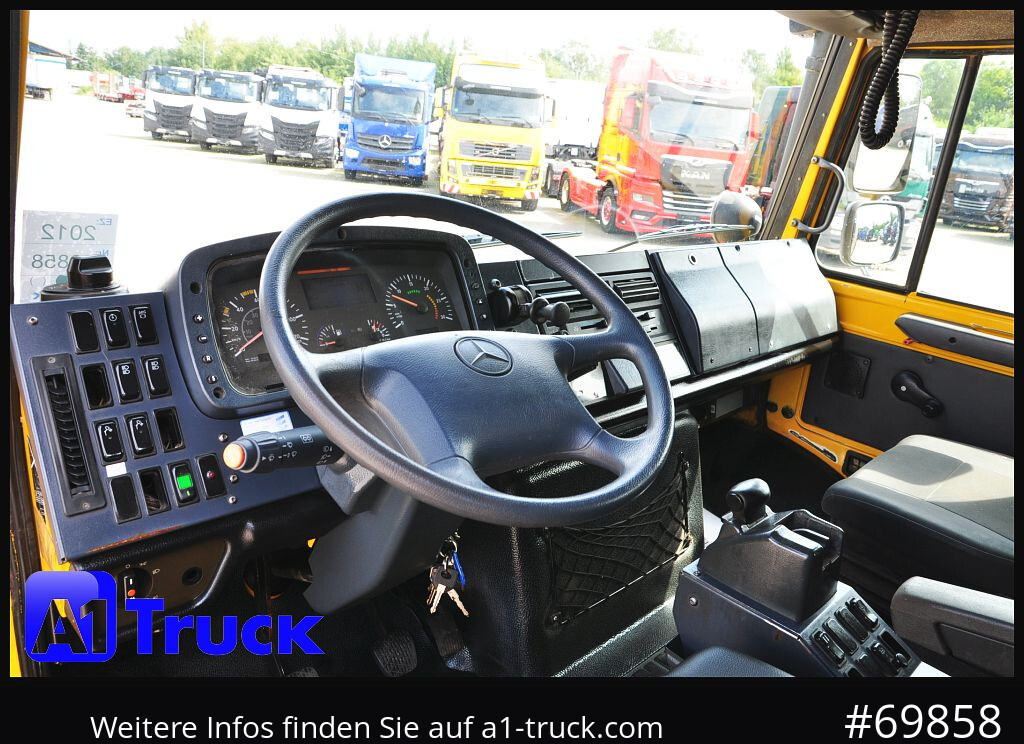 MERCEDES-BENZ Unimog U 5000 437/45 Kran Doka 6 Sitze - Crane truck: picture 3 MERCEDES-BENZ Unimog U 5000 437/45 Kran Doka 6 Sitze - Crane truck: picture 3