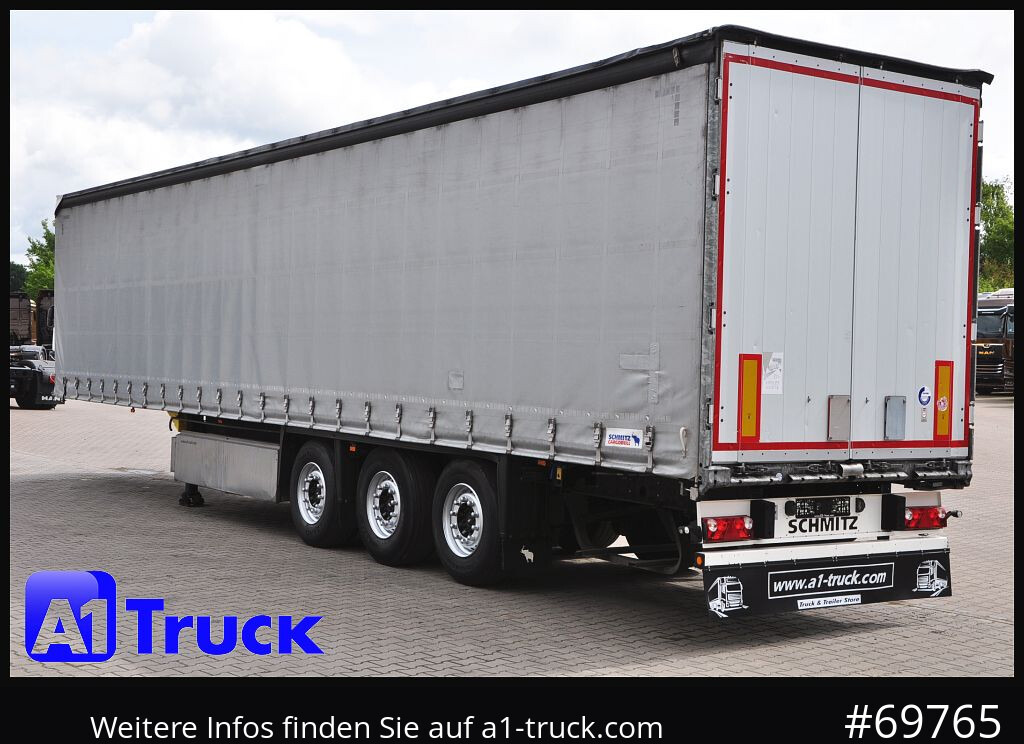 Curtainsider semi-trailer SCHMITZ SD Tautliner, Coil, Code XL,verzinkt, Liftachse, 1 Vorbesitzer: picture 12