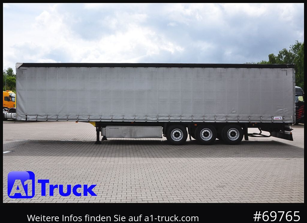 Curtainsider semi-trailer SCHMITZ SD Tautliner, Coil, Code XL,verzinkt, Liftachse, 1 Vorbesitzer: picture 13