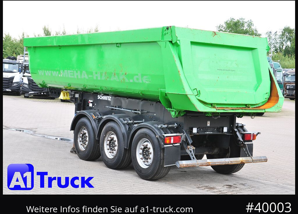Tipper semi-trailer SCHMITZ SKi 24 7.2 Stahl, Lift  4x4 f. Allrad SZM: picture 10