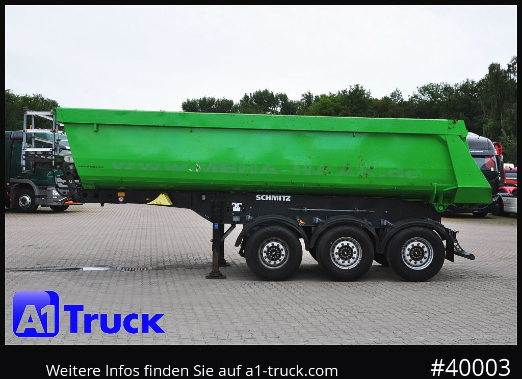 Tipper semi-trailer SCHMITZ SKi 24 7.2 Stahl, Lift  4x4 f. Allrad SZM: picture 11