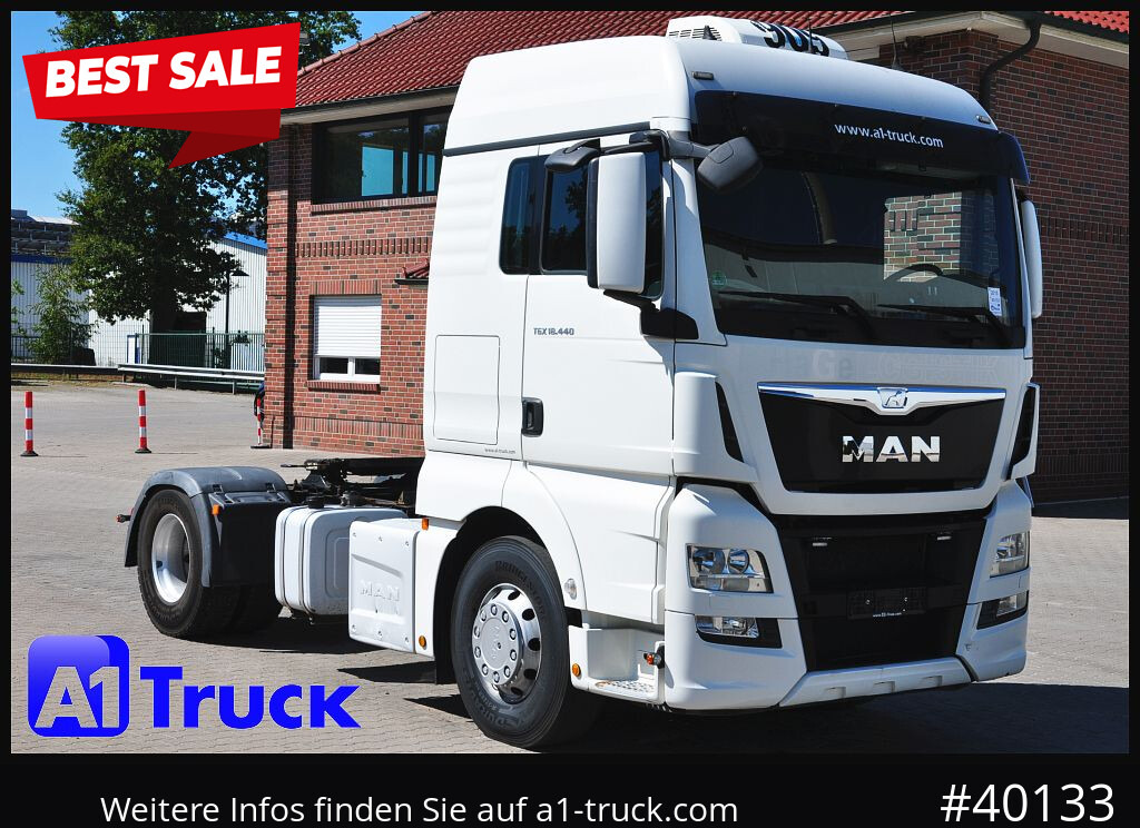 MAN TGX 18.440, Hydraulik, Intarder, Standklima, - Tractor unit: picture 1 MAN TGX 18.440, Hydraulik, Intarder, Standklima, - Tractor unit: picture 1