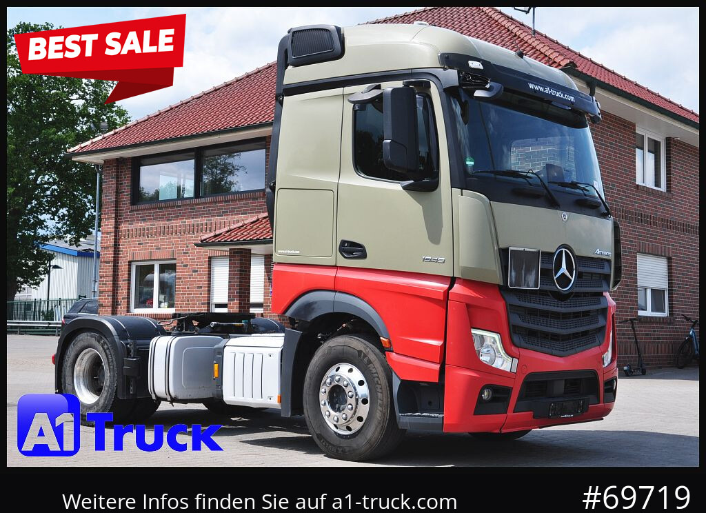 MERCEDES-BENZ Actros 1846 BL Alu, Navi, Kipphydraulik, - Tractor unit: picture 1 MERCEDES-BENZ Actros 1846 BL Alu, Navi, Kipphydraulik, - Tractor unit: picture 1
