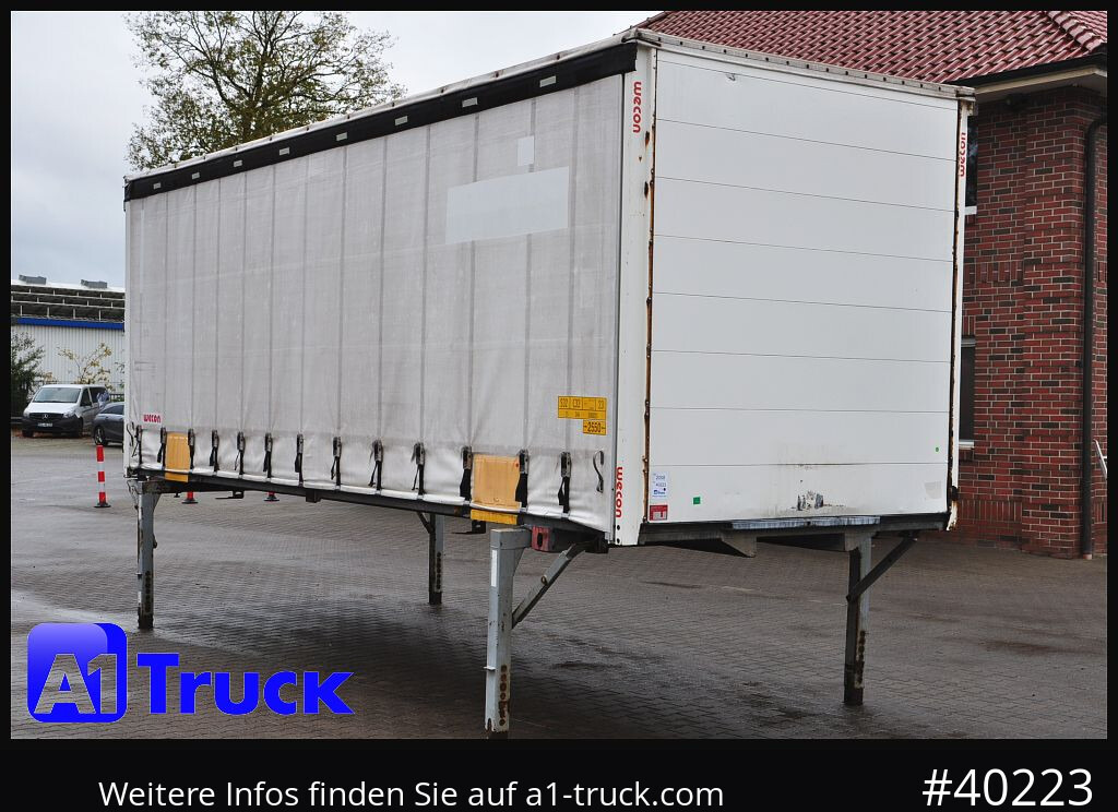 WECON WPR 745, verzinkt, 2520  innen, Code XL - Curtainside swap body: picture 1 WECON WPR 745, verzinkt, 2520  innen, Code XL - Curtainside swap body: picture 1