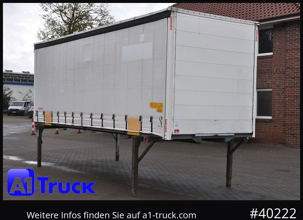 WECON WPR 745, verzinkt, 2520  innen, Code XL - Curtainside swap body: picture 1 WECON WPR 745, verzinkt, 2520  innen, Code XL - Curtainside swap body: picture 1