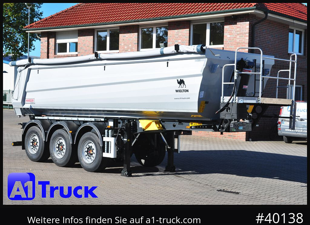 WIELTON Wielton 26m³ Strong Master Stahl - Tipper semi-trailer: picture 1 WIELTON Wielton 26m³ Strong Master Stahl - Tipper semi-trailer: picture 1