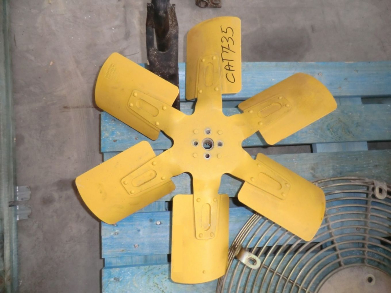 Caterpillar 735 Ventola - Fan for Construction machinery: picture 1 Caterpillar 735 Ventola - Fan for Construction machinery: picture 1