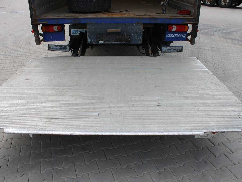 Curtainsider truck DAF FA LF 45, EURO 5, HYDRAULIC FRONT: picture 8