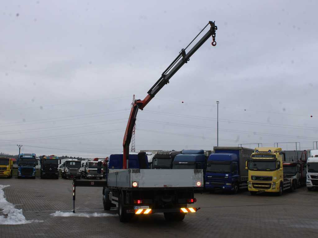 DAF LF 55.250, EURO 4, SIDE BOARD, HYDRAULIC ARM PALFINGER PKK 15500 - Dropside/ Flatbed truck, Crane truck: picture 5 DAF LF 55.250, EURO 4, SIDE BOARD, HYDRAULIC ARM PALFINGER PKK 15500 - Dropside/ Flatbed truck, Crane truck: picture 5