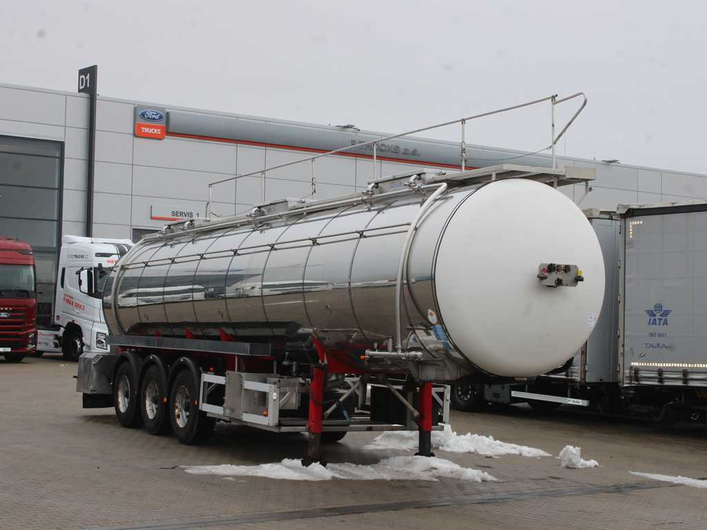 Feldbinder TSA, LIFT AXLE, 32 m³ - Tank semi-trailer: picture 3 Feldbinder TSA, LIFT AXLE, 32 m³ - Tank semi-trailer: picture 3