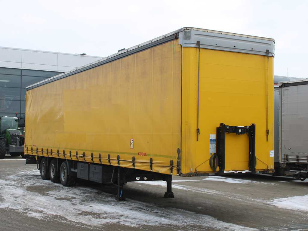 Kögel S24, LOWDECK, MULTILOCK, LIFTING AXLE, LIFTING ROOF - Curtainsider semi-trailer: picture 3 Kögel S24, LOWDECK, MULTILOCK, LIFTING AXLE, LIFTING ROOF - Curtainsider semi-trailer: picture 3