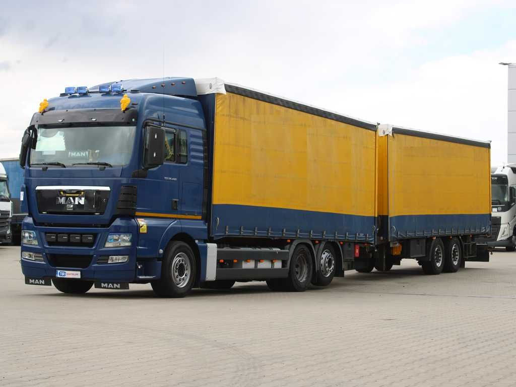 MAN TGS 26.440, 6X2, EURO 5, LIFTING AXLE, TV - Curtainsider truck: picture 1 MAN TGS 26.440, 6X2, EURO 5, LIFTING AXLE, TV - Curtainsider truck: picture 1