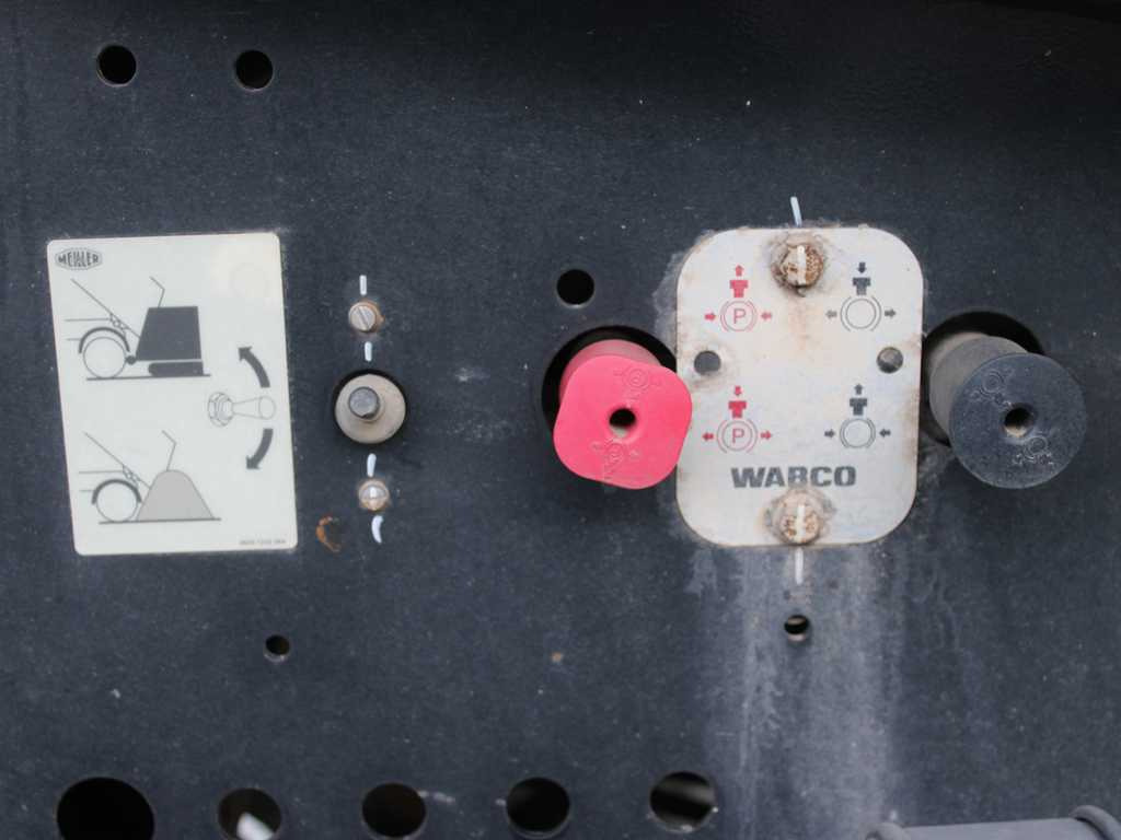 Tipper semi-trailer Meiller MHPS 12/27 NOSS2, LIFT AXLE, SAF: picture 7