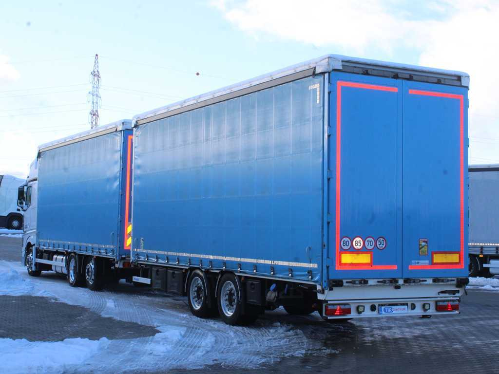 Mercedes-Benz ACTROS 2553, EURO 6, 6X2, AIR SUSPENSION, DRIVE-THROUGH + PANAV - Curtainsider truck: picture 5 Mercedes-Benz ACTROS 2553, EURO 6, 6X2, AIR SUSPENSION, DRIVE-THROUGH + PANAV - Curtainsider truck: picture 5