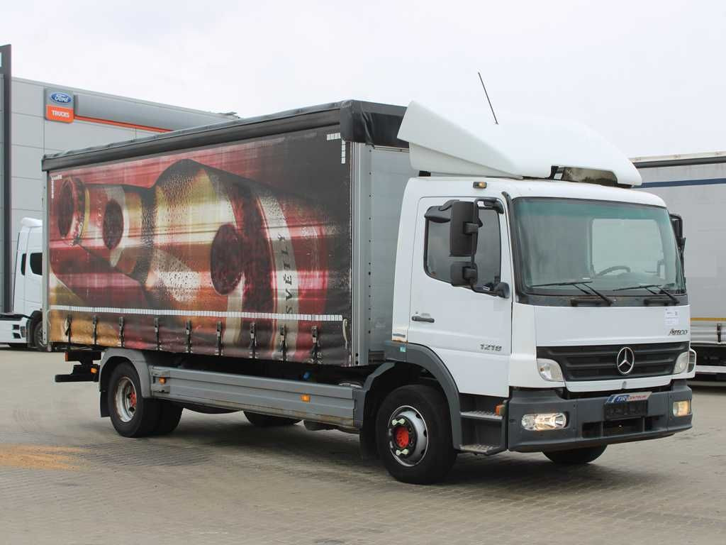Mercedes-Benz ATEGO 1218, EURO 4 - Curtainsider truck: picture 2 Mercedes-Benz ATEGO 1218, EURO 4 - Curtainsider truck: picture 2
