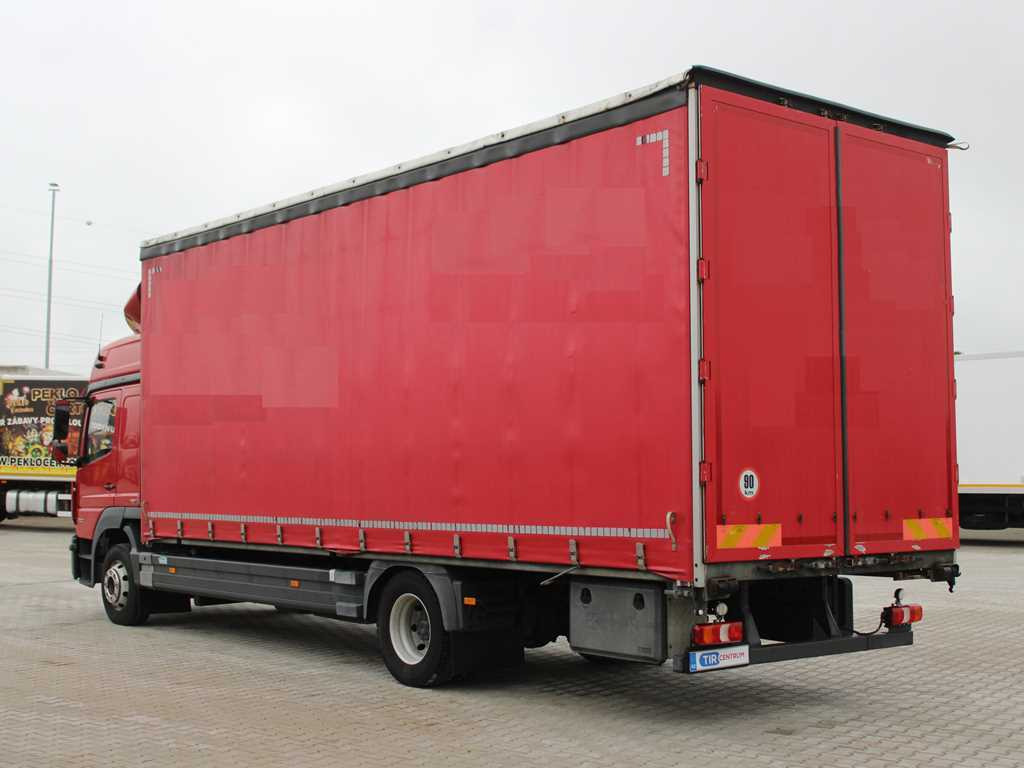 Mercedes-Benz ATEGO 1223, EURO 6, NAVIGATION, TIRES 80% - Curtainsider truck: picture 4 Mercedes-Benz ATEGO 1223, EURO 6, NAVIGATION, TIRES 80% - Curtainsider truck: picture 4