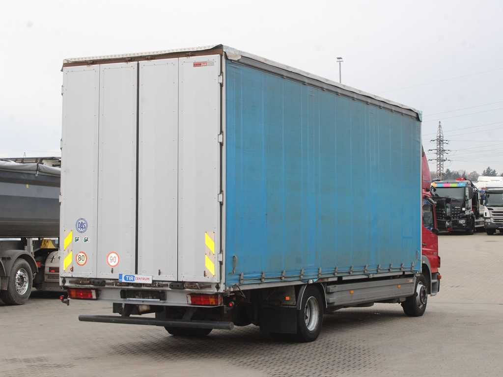 Mercedes-Benz ATEGO 1529 L, SLEEPING BODY, EURO 5 - Curtainsider truck: picture 4 Mercedes-Benz ATEGO 1529 L, SLEEPING BODY, EURO 5 - Curtainsider truck: picture 4