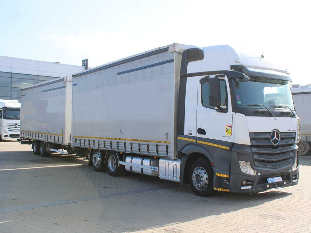 Mercedes-Benz Actros 2542, EURO 6, 6X2, AIR SUSPENSION + PANAV TV018M - Curtainsider truck: picture 3 Mercedes-Benz Actros 2542, EURO 6, 6X2, AIR SUSPENSION + PANAV TV018M - Curtainsider truck: picture 3