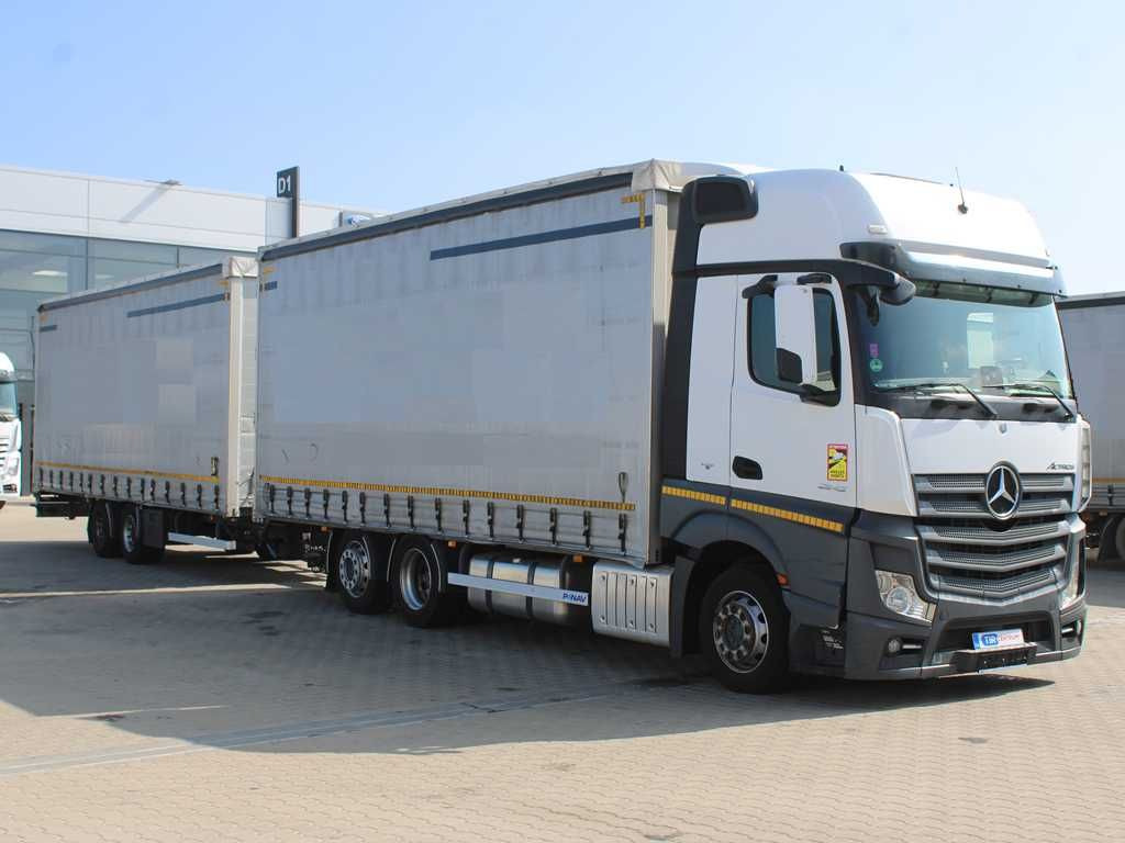 Mercedes-Benz Actros 2542, EURO 6, 6X2 + PANAV TV018M - Curtainsider truck: picture 2 Mercedes-Benz Actros 2542, EURO 6, 6X2 + PANAV TV018M - Curtainsider truck: picture 2