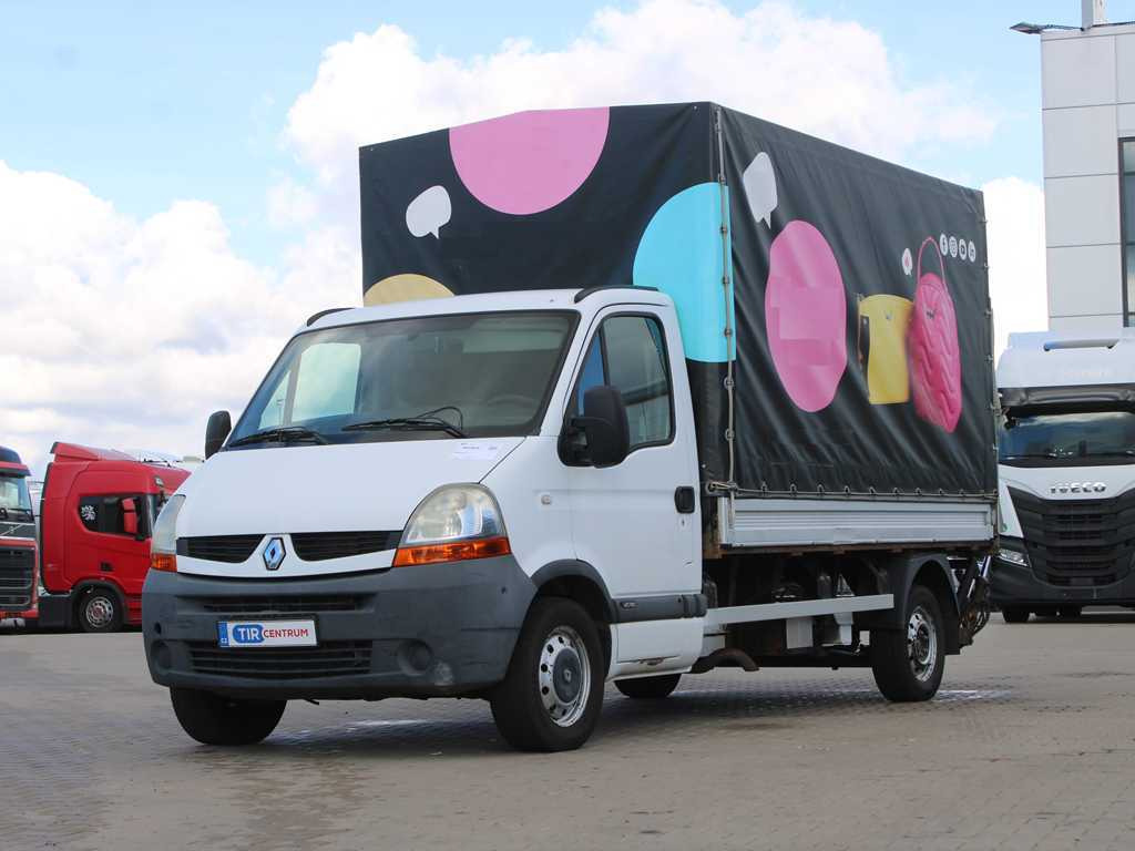 Renault MASTER, EURO 4, HYDRAULIC FRONT, CAMERA - Curtain side van: picture 1 Renault MASTER, EURO 4, HYDRAULIC FRONT, CAMERA - Curtain side van: picture 1
