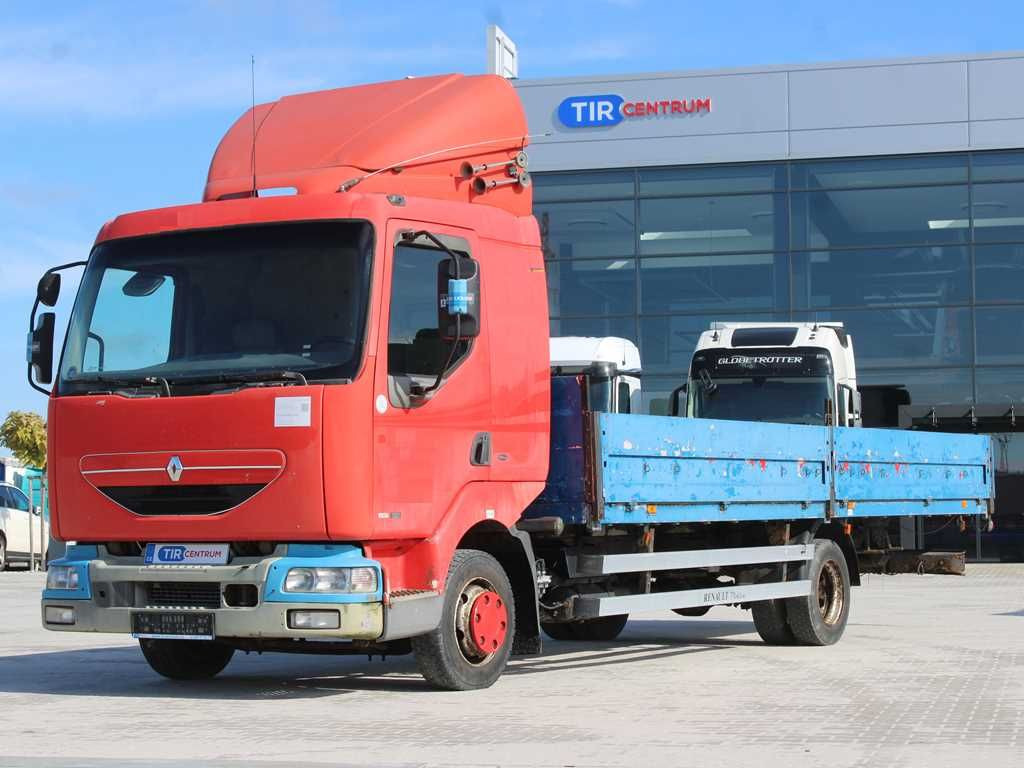 Renault MIDLUM 150.08-B P 4X2, EURO 2, PNEU 80% - Flatbed van: picture 1 Renault MIDLUM 150.08-B P 4X2, EURO 2, PNEU 80% - Flatbed van: picture 1