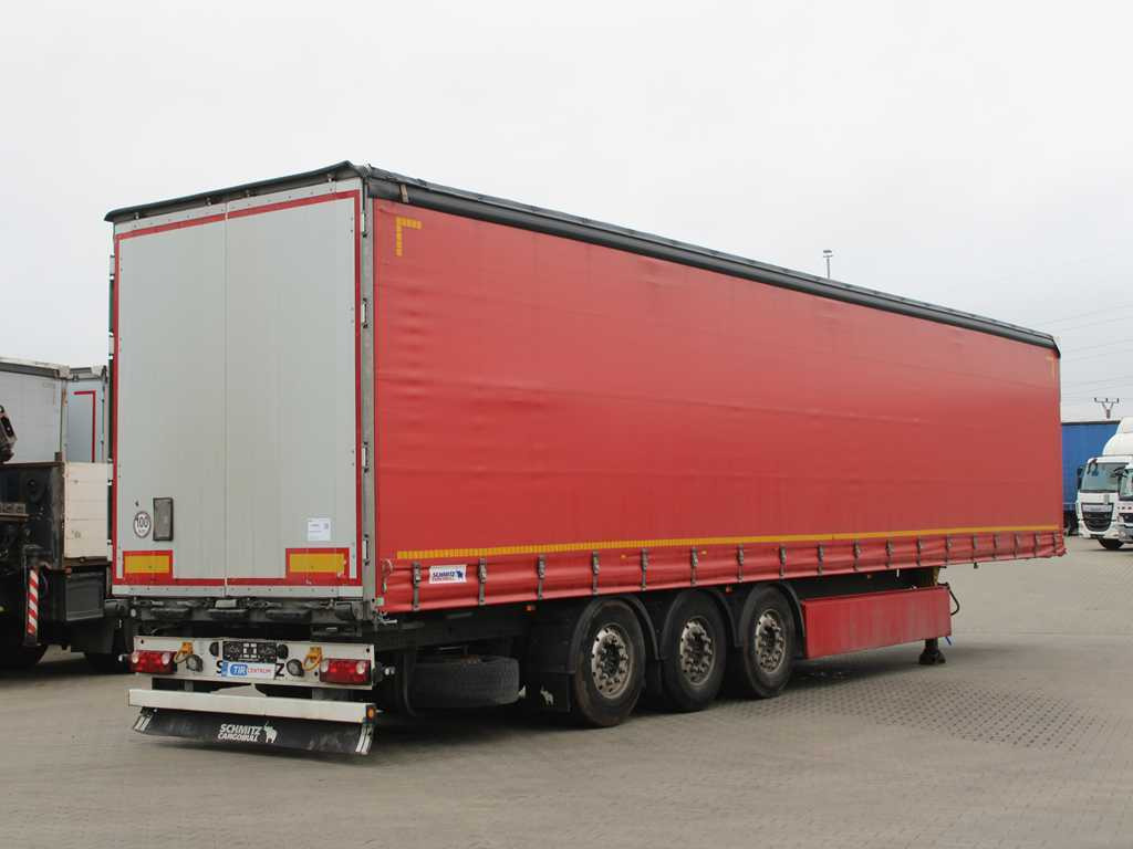 Schmitz SCB*s3t, 2X LIFTING AXLE, 2X PALLET BASKET, MULTILOCK - Curtainsider semi-trailer: picture 4 Schmitz SCB*s3t, 2X LIFTING AXLE, 2X PALLET BASKET, MULTILOCK - Curtainsider semi-trailer: picture 4