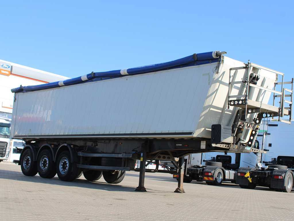 Schmitz SKI 24 SL 10.5, AXLES 9t, 49m³, LIFTING AXLE, ALUMINUM BODY - Tipper semi-trailer: picture 2 Schmitz SKI 24 SL 10.5, AXLES 9t, 49m³, LIFTING AXLE, ALUMINUM BODY - Tipper semi-trailer: picture 2