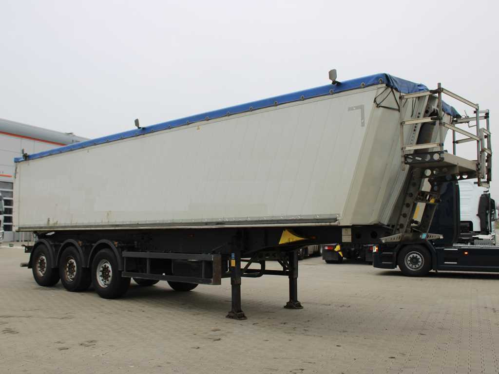 Schmitz SKI 24 SL 10.5, AXLES 9t, LIFTING AXLE, ALUMINUM BODY - Tipper semi-trailer: picture 2 Schmitz SKI 24 SL 10.5, AXLES 9t, LIFTING AXLE, ALUMINUM BODY - Tipper semi-trailer: picture 2