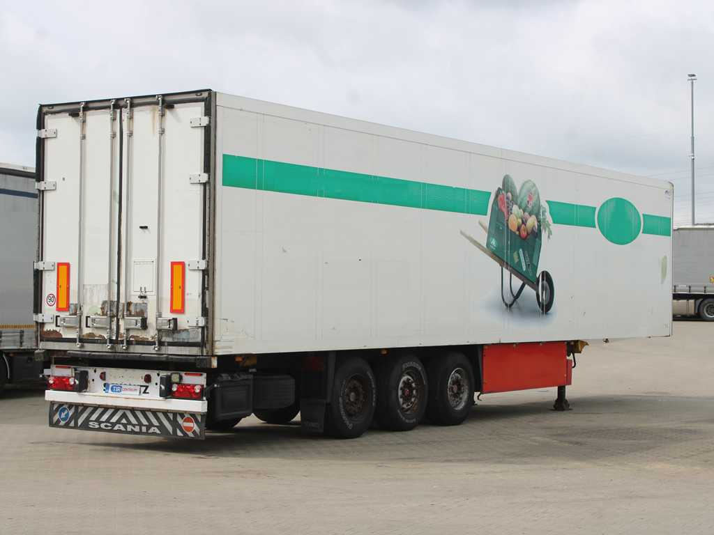 Schmitz SKO 24, LIFTING AXLE, SAF, CARRIER - Refrigerator semi-trailer: picture 4 Schmitz SKO 24, LIFTING AXLE, SAF, CARRIER - Refrigerator semi-trailer: picture 4