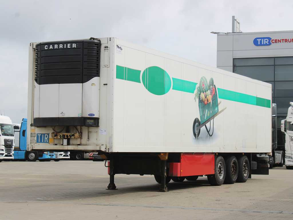 Schmitz SKO 24, LIFTING AXLE, SAF, CARRIER - Refrigerator semi-trailer: picture 1 Schmitz SKO 24, LIFTING AXLE, SAF, CARRIER - Refrigerator semi-trailer: picture 1