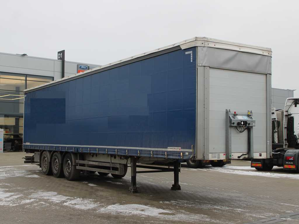 Schwarzmüller SPA 3/E, MULTILOCK, LIFTING AXLE, SAF, MULDA - Curtainsider semi-trailer: picture 3 Schwarzmüller SPA 3/E, MULTILOCK, LIFTING AXLE, SAF, MULDA - Curtainsider semi-trailer: picture 3