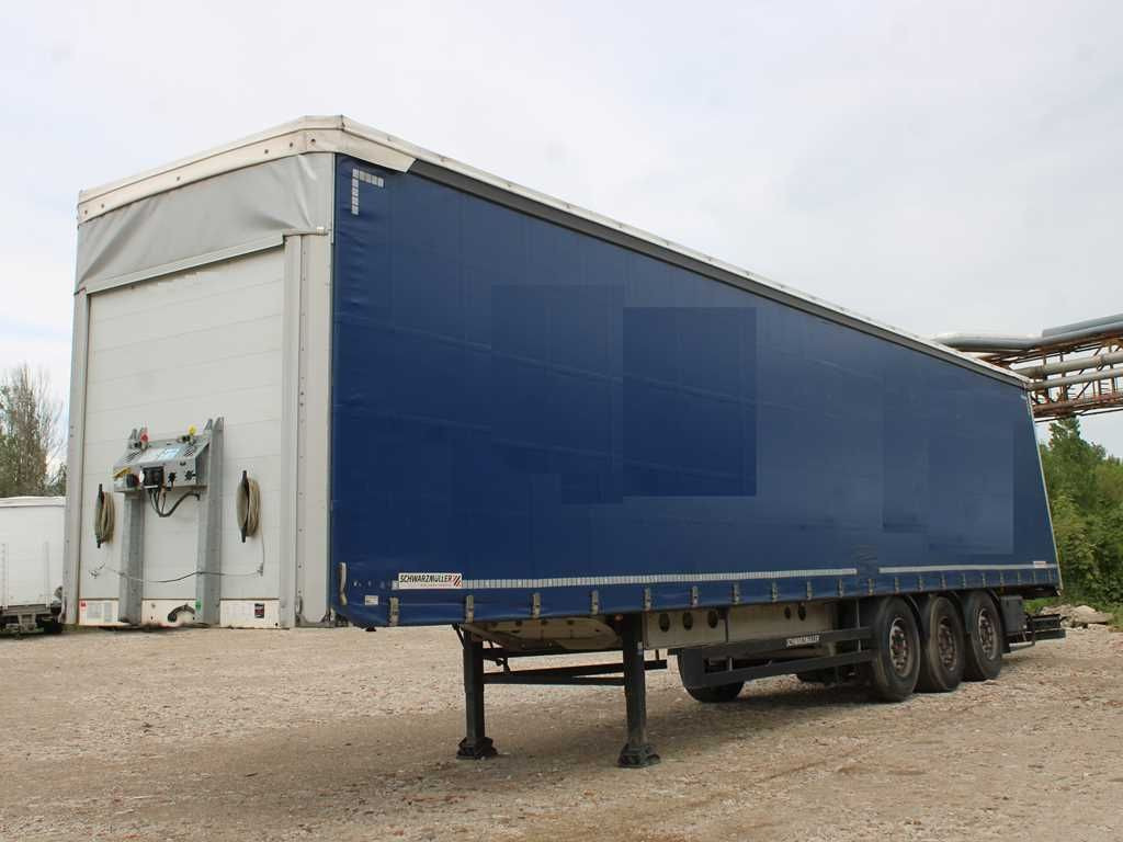 Curtainsider semi-trailer Schwarzmüller SPA 3/E, MULTILOCK, LIFTING AXLE, SAF, MULDA: picture 1