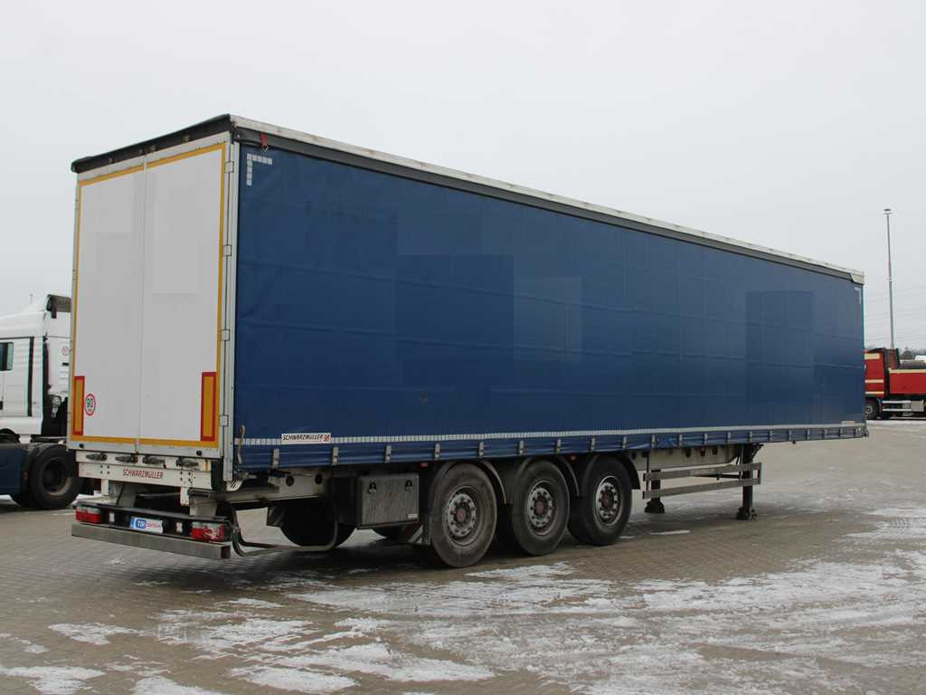 Schwarzmüller SPA 3/E, MULTILOCK, LIFTING AXLE, SAF, MULDA - Curtainsider semi-trailer: picture 4 Schwarzmüller SPA 3/E, MULTILOCK, LIFTING AXLE, SAF, MULDA - Curtainsider semi-trailer: picture 4
