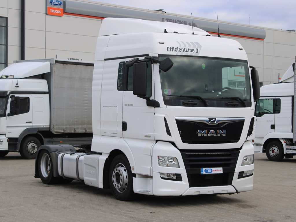 MAN TGX 18.500, EURO 6, LOWDECK, SERVICE BOOK, TIRES 80% - Tractor unit: picture 3 MAN TGX 18.500, EURO 6, LOWDECK, SERVICE BOOK, TIRES 80% - Tractor unit: picture 3