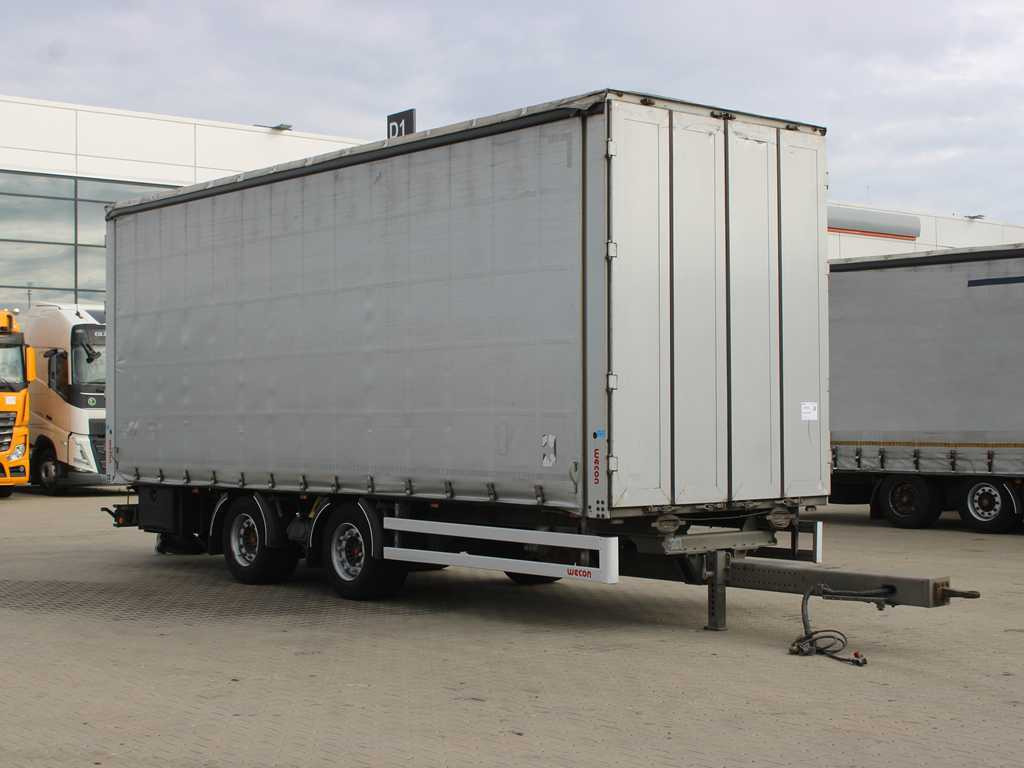 WECON, SAF, PASSENGER PASSENGER - Curtainsider trailer: picture 3 WECON, SAF, PASSENGER PASSENGER - Curtainsider trailer: picture 3