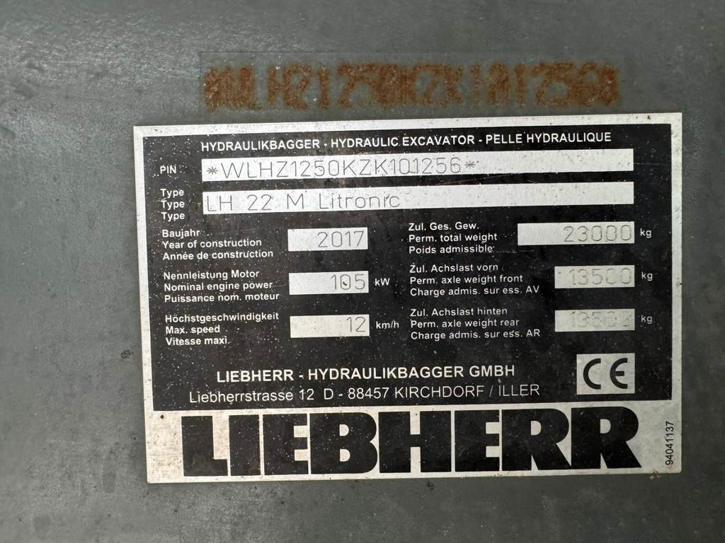 Waste/ Industry handler Liebherr LH 22 M: picture 10