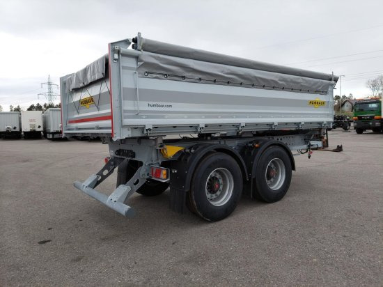 HUMBAUR HTK195024 Tandem 3-Seitenkipper Verzinkt, SAF-Achsen, Rollplane, - Tipper trailer: picture 2 HUMBAUR HTK195024 Tandem 3-Seitenkipper Verzinkt, SAF-Achsen, Rollplane, - Tipper trailer: picture 2