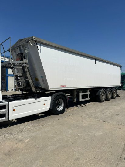 Kempf SKM 39 Alu-Kastenmulde 55m³ Rollplane - Tipper semi-trailer: picture 1 Kempf SKM 39 Alu-Kastenmulde 55m³ Rollplane - Tipper semi-trailer: picture 1