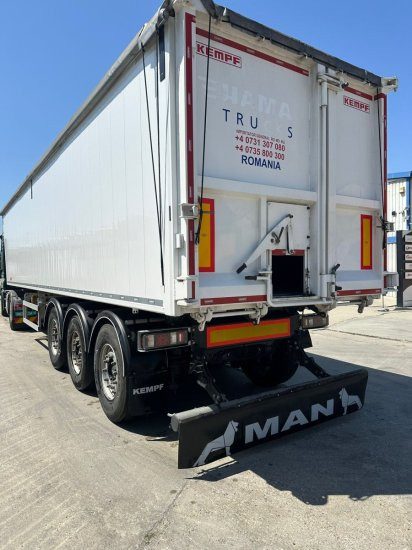 Kempf SKM 39 Alu-Kastenmulde 55m³ Rollplane - Tipper semi-trailer: picture 2 Kempf SKM 39 Alu-Kastenmulde 55m³ Rollplane - Tipper semi-trailer: picture 2