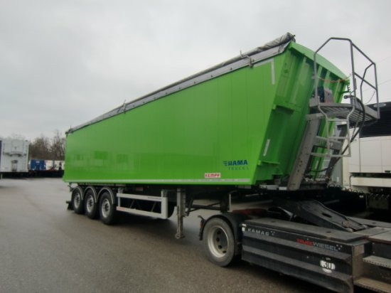 Kempf SKM 39 Alu-Kastenmulde 55m³ Rollplane - Tipper semi-trailer: picture 1 Kempf SKM 39 Alu-Kastenmulde 55m³ Rollplane - Tipper semi-trailer: picture 1