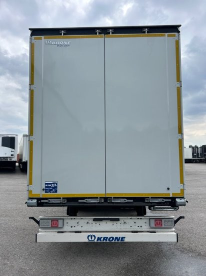 Krone 1-achs Auflieger, Heckabstützung XL Zertifikat, Edscha-Verdeck, - Curtainsider semi-trailer: picture 5 Krone 1-achs Auflieger, Heckabstützung XL Zertifikat, Edscha-Verdeck, - Curtainsider semi-trailer: picture 5